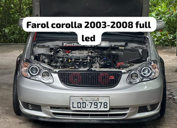 Farol Corolla Brad FULL LED com 4 projetores