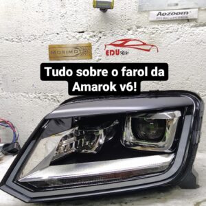 curso modificacao farois amarok retrofit drl