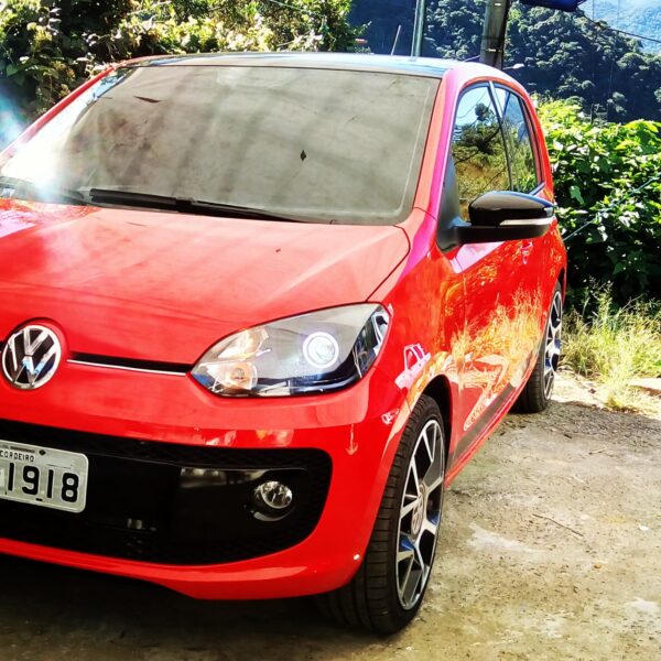 Farol VW UP Projetor Biled e Angel