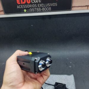 Auxiliar duplo led blindado