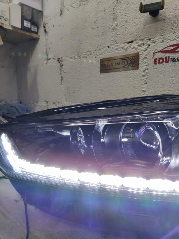 Barra de led 60cm DRL aozoom sequêncial branca