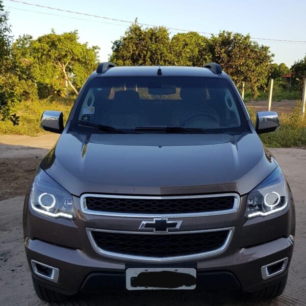 Farol Chevrolet S10 LTZ Bi-led com angel e DRL