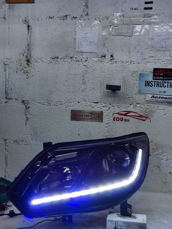 Farol Chevrolet S10 Biled Laser DRL com seta sequencial