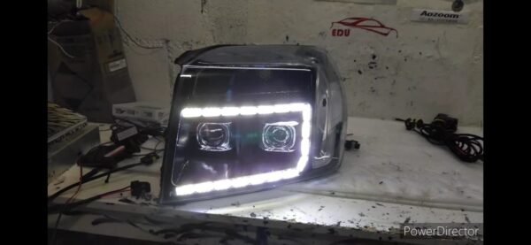 Farol Ford Ranger 4 projetores e DRL
