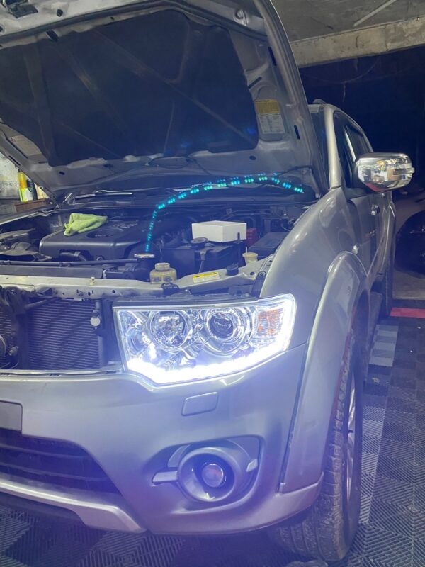 Farol Mitsubishi Pajeto Dakar Bi-led Laser e DRL