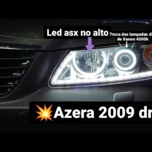 Serviço Farol Hyundai Azera 2008 a 2009