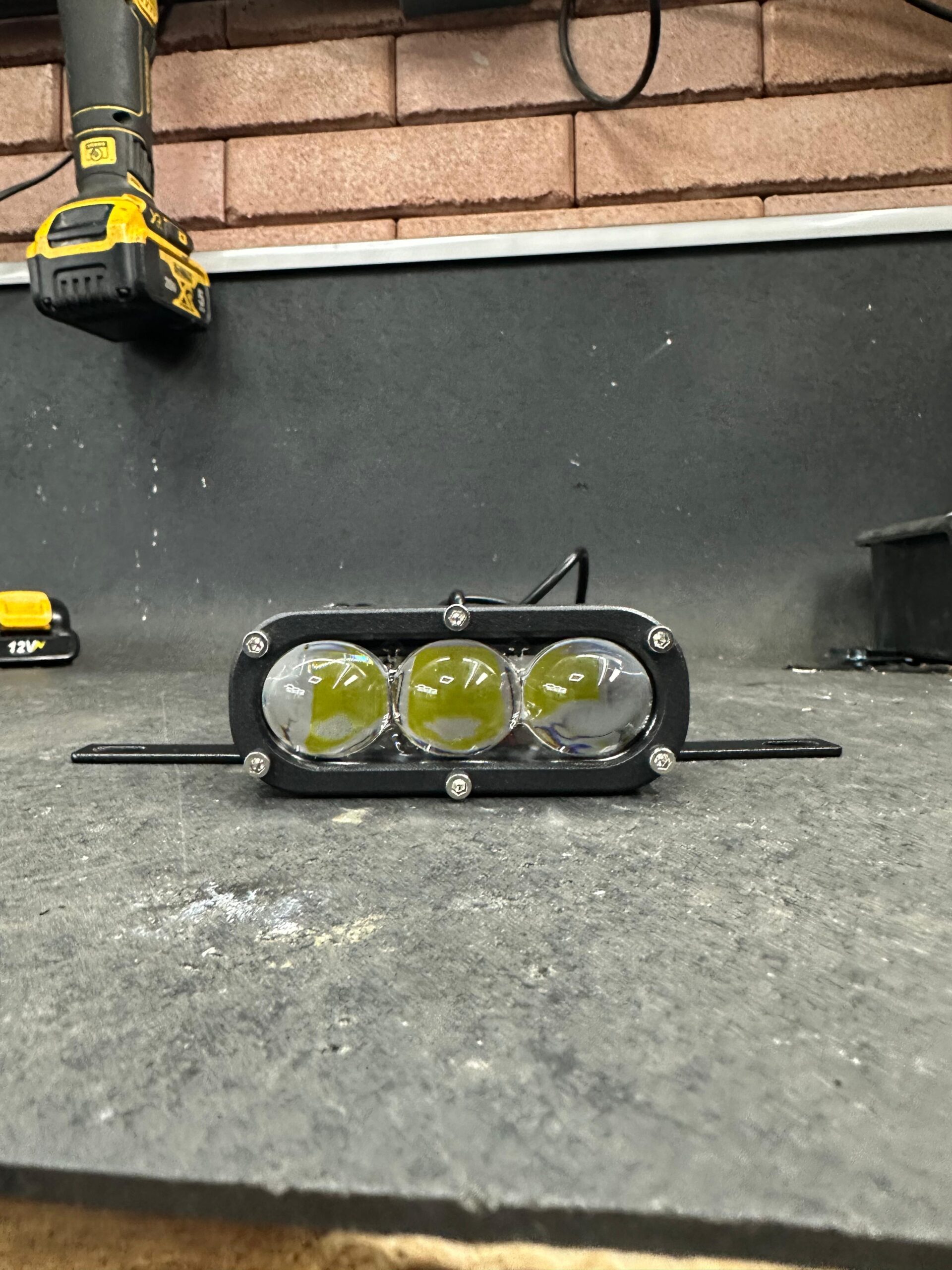 Auxiliar de neblina super potente baixo amarelo alto branco - Imagem 3