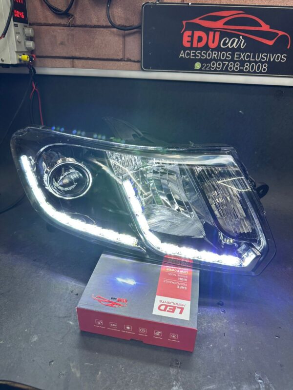 Projeto Farol Renault Sandero RS