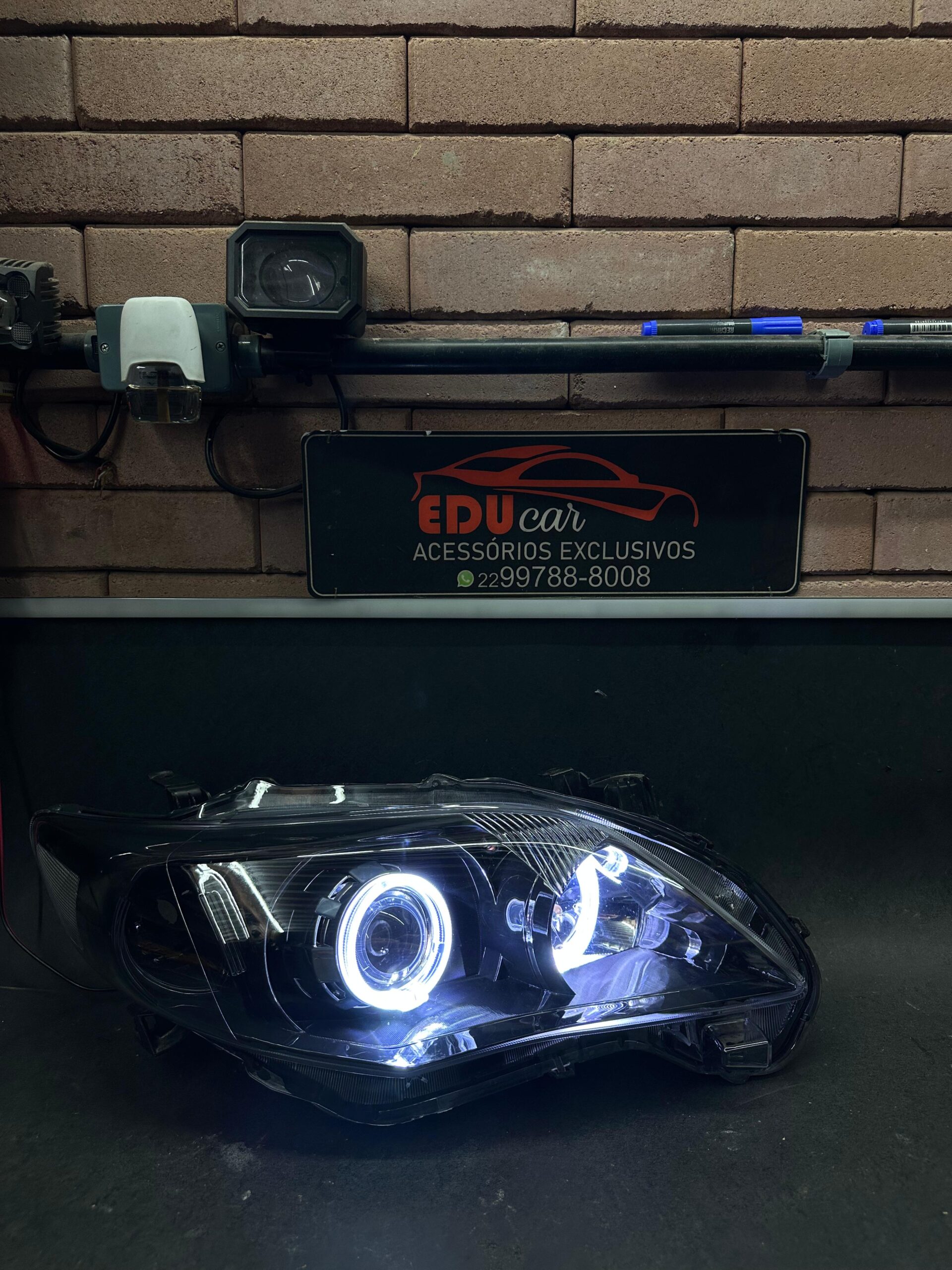 Farol Toyota Corolla Projetor 2012-2014 - Imagem 3