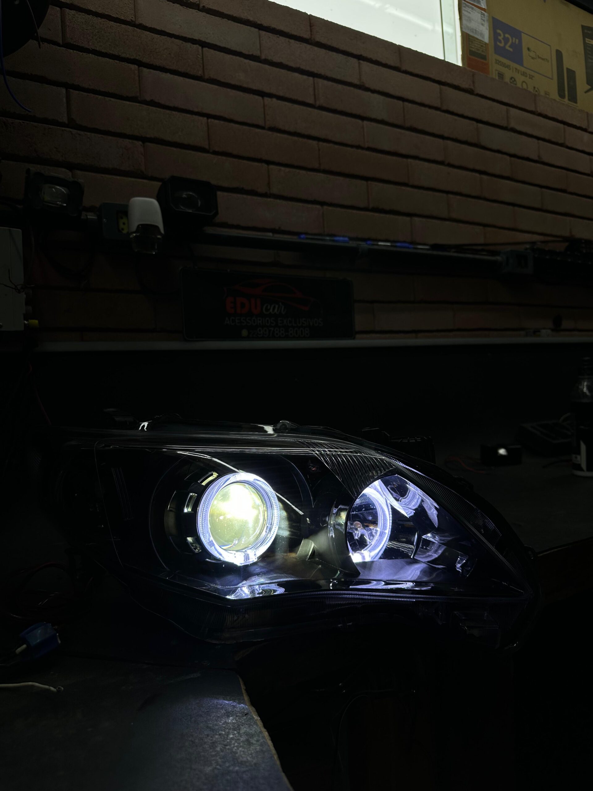 Farol Toyota Corolla Projetor 2012-2014 - Imagem 2