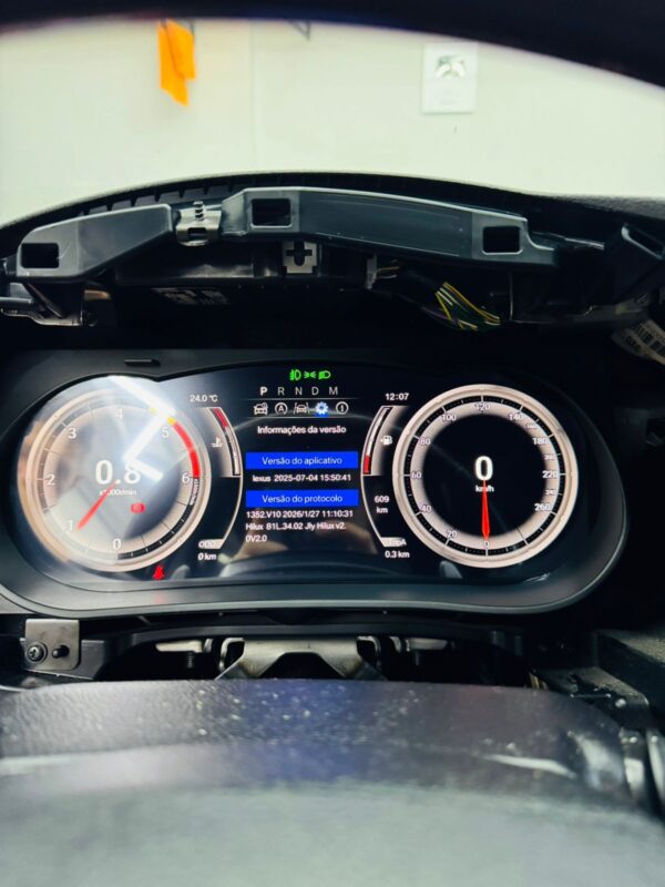 Painel digital TfT sw4 /Hilux 2016 -2025
