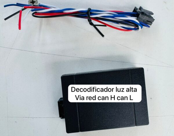 Decodificador farol alto rede can